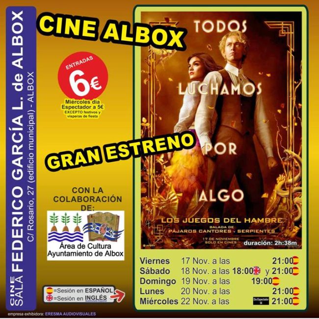Cine en Albox – Los Juegos del Hambre