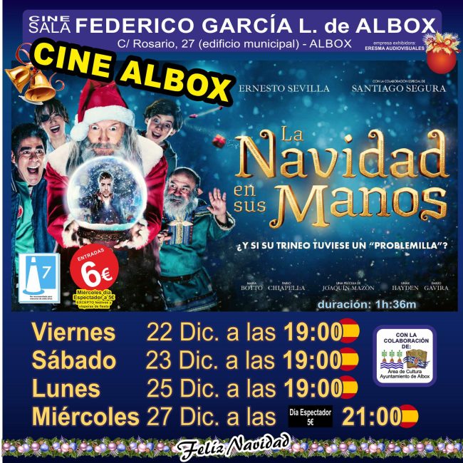 Cinema in Albox: La Navidad esta en tus manos (Christmas is in your hands)