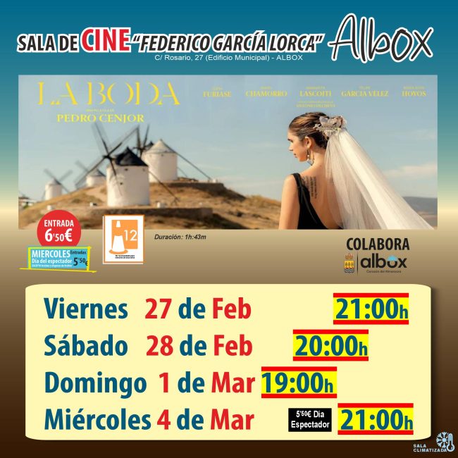 Cine en Albox: La Boda