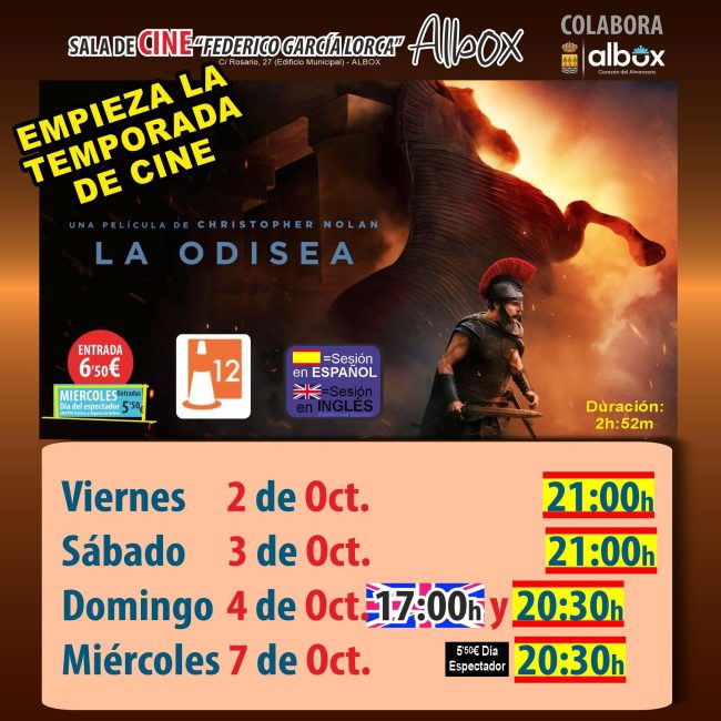 Cine en Albox: La Odisea
