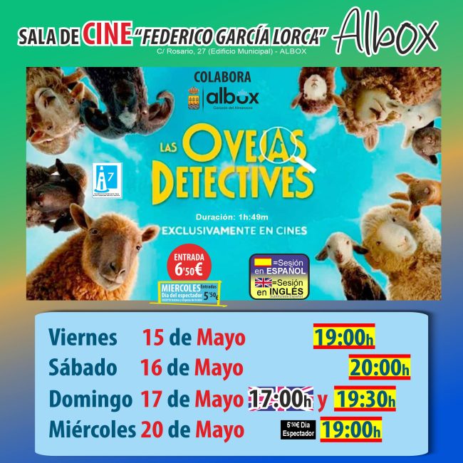 Cine en Albox: Las Ovejas Detectives