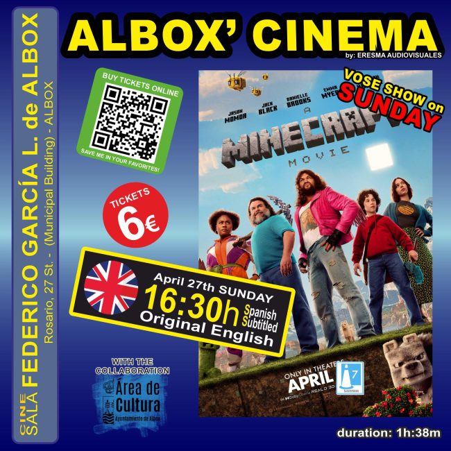 A MINECRAFT movie in ALBOX’s CINEMA