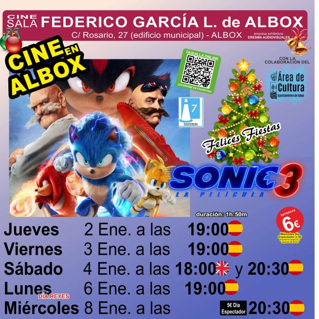 Cinema in Albox: Sonic 3