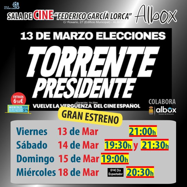 Albox Cinema – “Torrente Presidente”