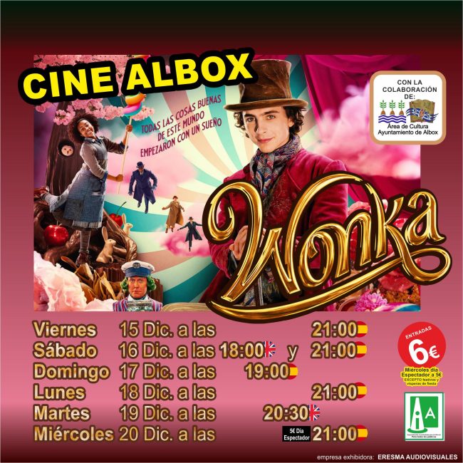 Cinema in Albox: Wonka