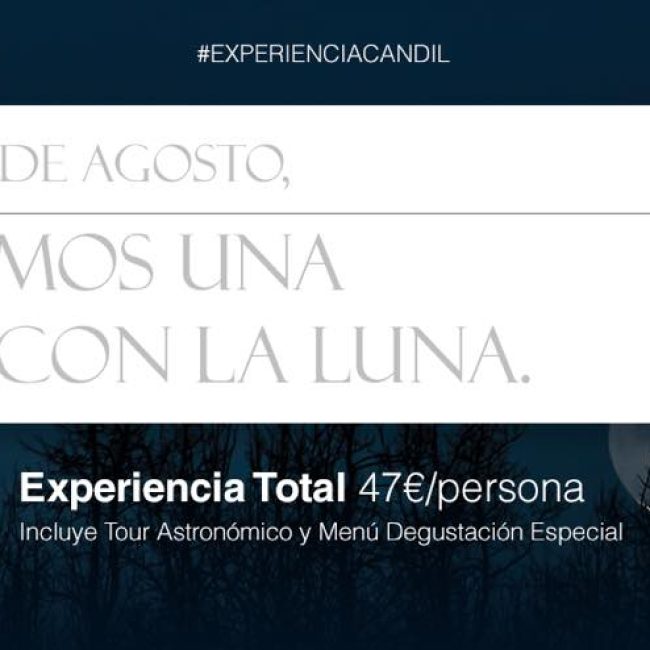Experiencia Astroturismo – Cita con la LUNA – 28 agosto