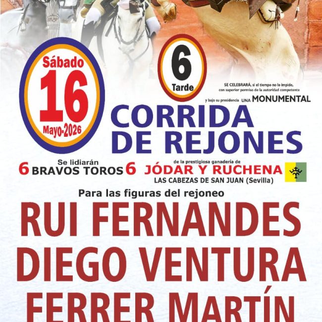 Corrida de Rejones en Albox 2026