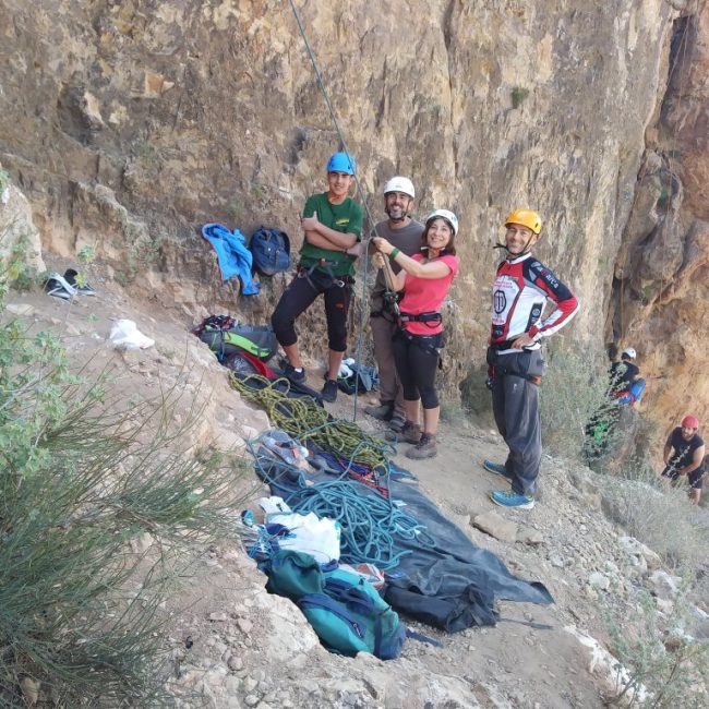 Curso Iniciación a la Escalada, 8 Julio