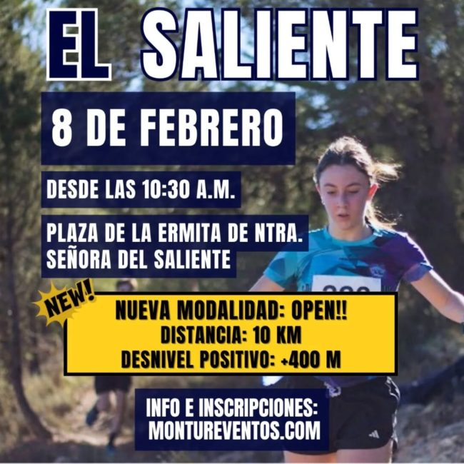 III CXM en Edad Escolar El Saliente – Albox 2026