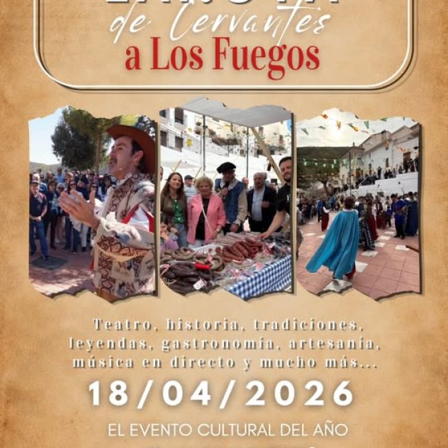 Descubre Laroya: de Cervantes a los Fuegos 2026