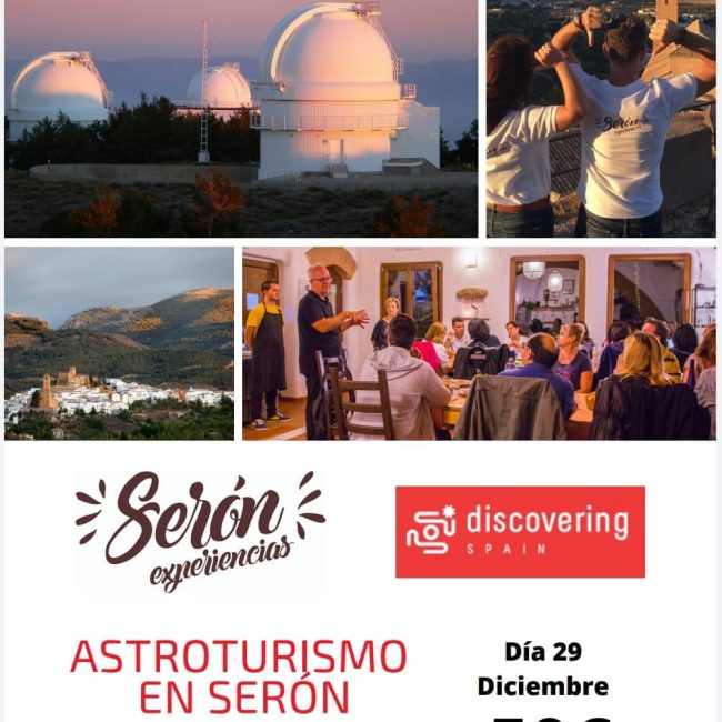 Astroturismo en Serón con visita a Calar Alto y comida en la Posada del Candil