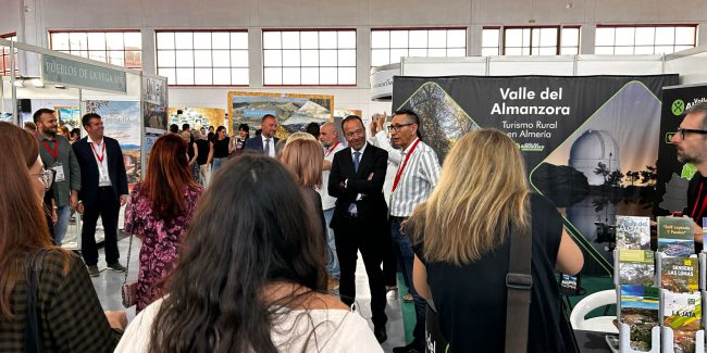 El Valle del Almanzora deslumbra en el escaparate ferial granadino como estandarte del turismo rural almeriense