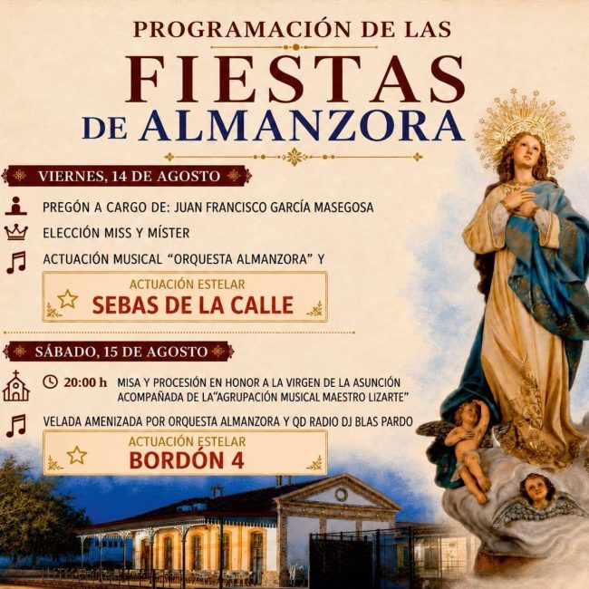 Fiestas de Almanzora (Cantoria) 2026