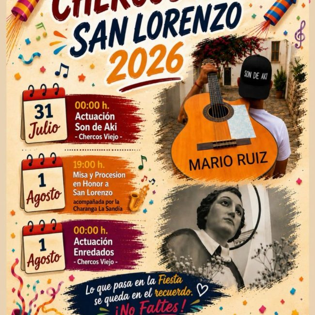 Fiestas de Chercos Viejo 2026