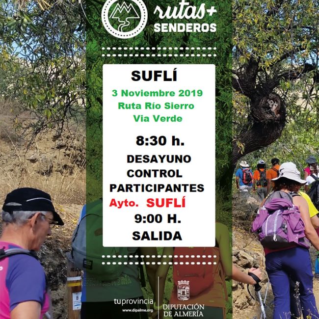 Sendero Suflí – Ruta Río Sierro Vía Verde