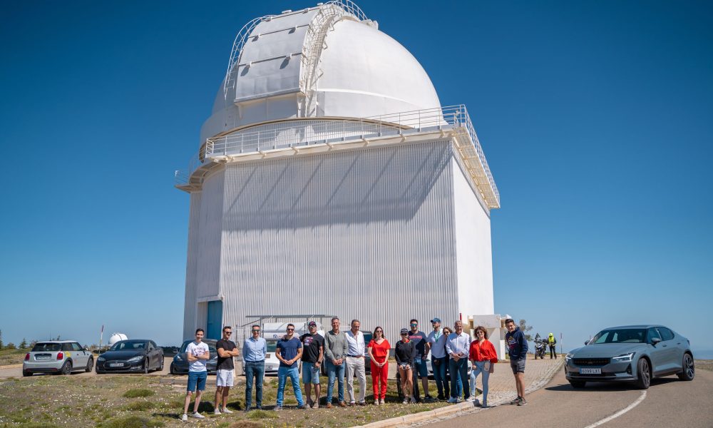 La Caravana de Vehículos de Almanzora Eléctrico da a conocer el Valle del Almanzora a influencers nacionales