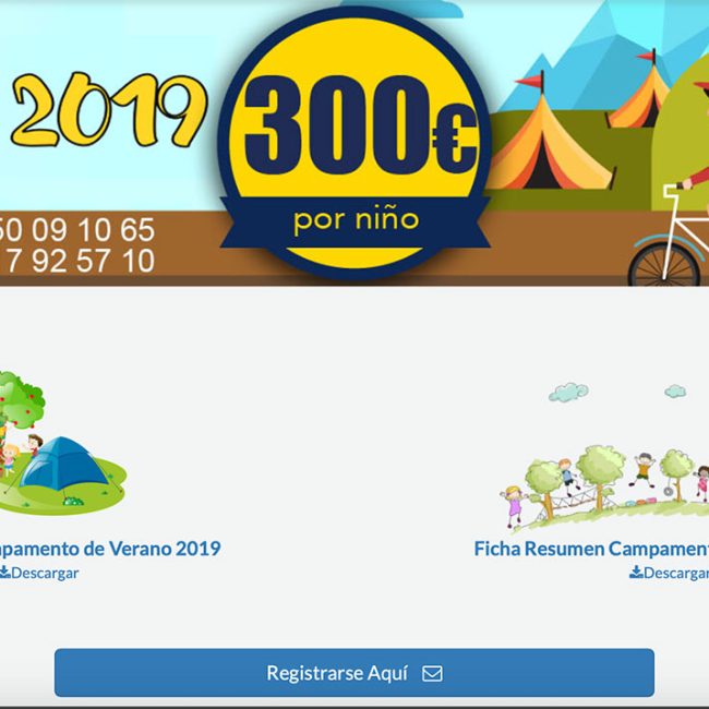 Campamento Verano 2019 Camping Las Menas Serón