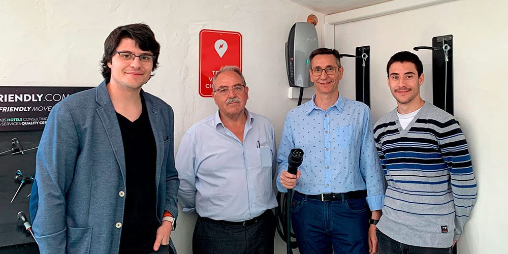El proyecto Almanzora Eléctrico pone los primeros cargadores TESLA en la comarca