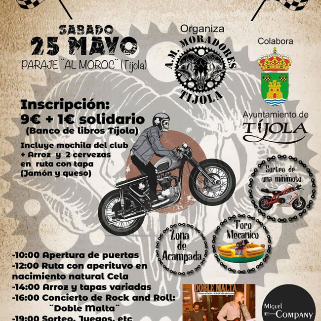 IV Concentración Motera Ciudad de Tíjola