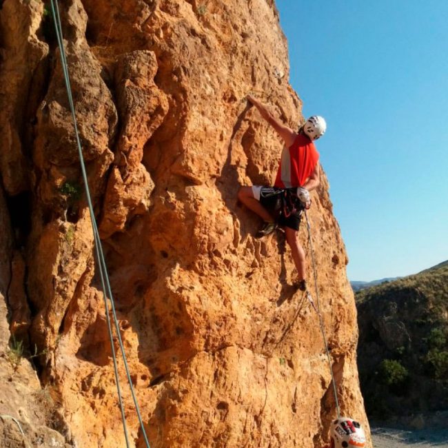 Curso de Iniciación a la Escalada. 11 noviembre 2018. Almanzora (Cantoria)