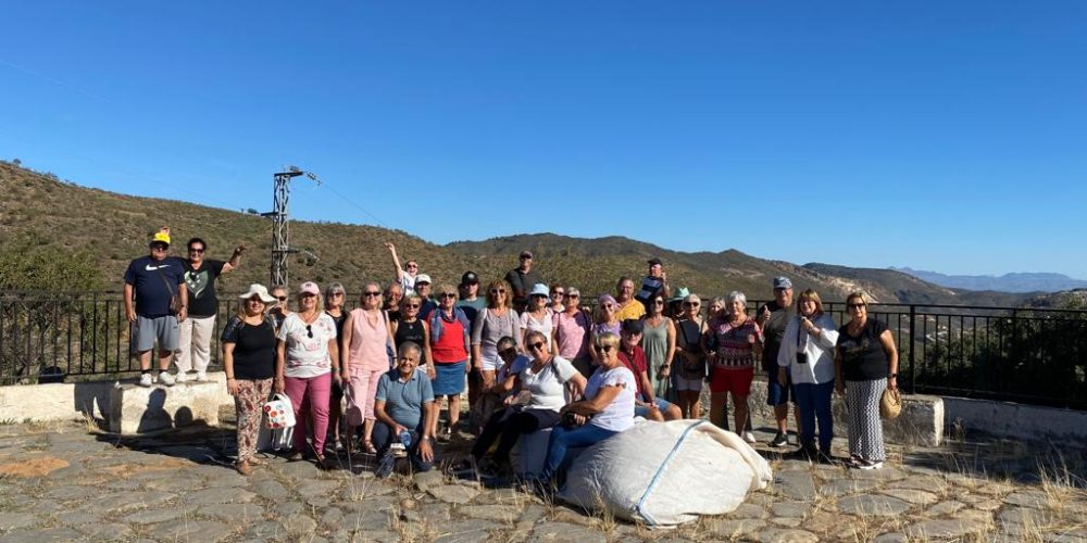 Grupos de Almería y Murcia visitan el Valle del Almanzora