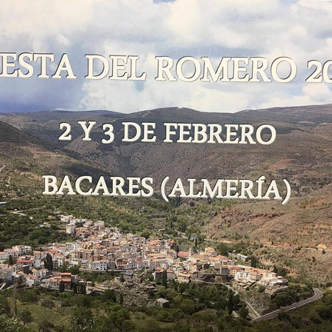 Fiesta del Romero en Bacares 2 y 3 febrero 2019