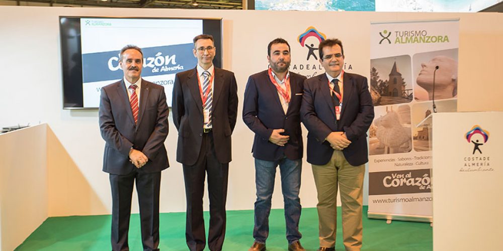 The entrepreneurs of the Almanzora present in Fitur 2018 a website with its tourism resources