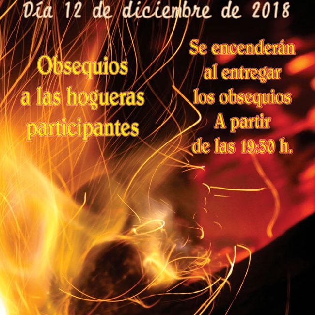 Iluminarias de Santa Lucia en Tíjola