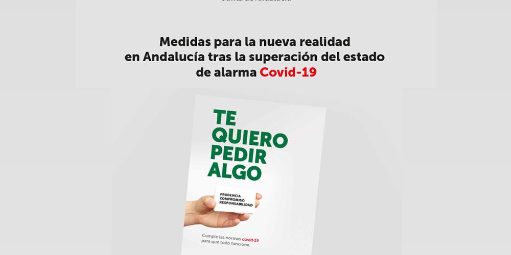 Medidas para la nueva realidad de Andalucia tras el estado de alarma COVID-19