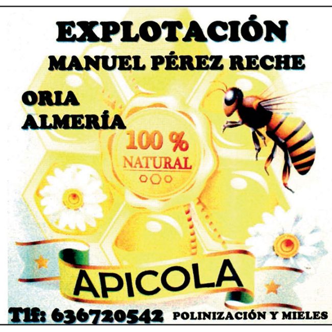 Honey of Oria Manuel Perez Reche