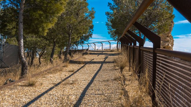 Viewpoint of the Castle of Oria