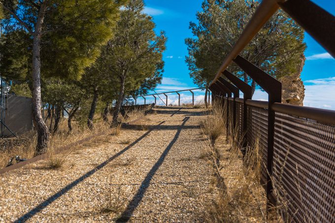 Viewpoint of the Castle of Oria