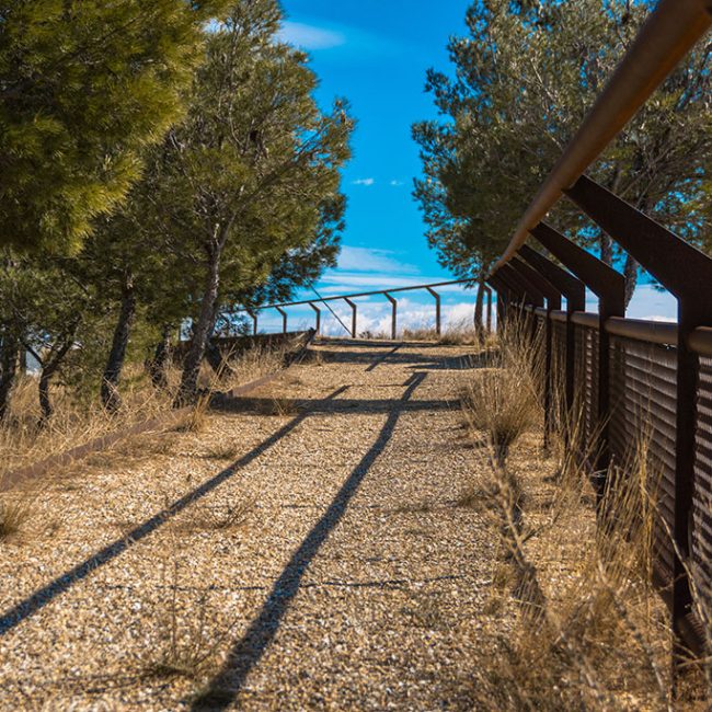 Viewpoint of the Castle of Oria