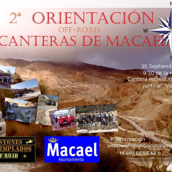 2ª Orientación Off-Road Canteras de Macael