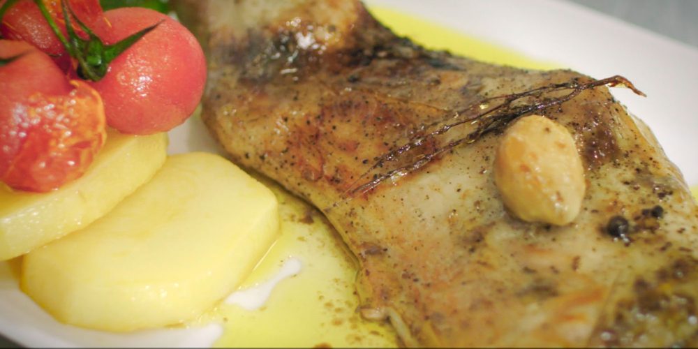 Paletilla de cabrito al aroma de los Filabres