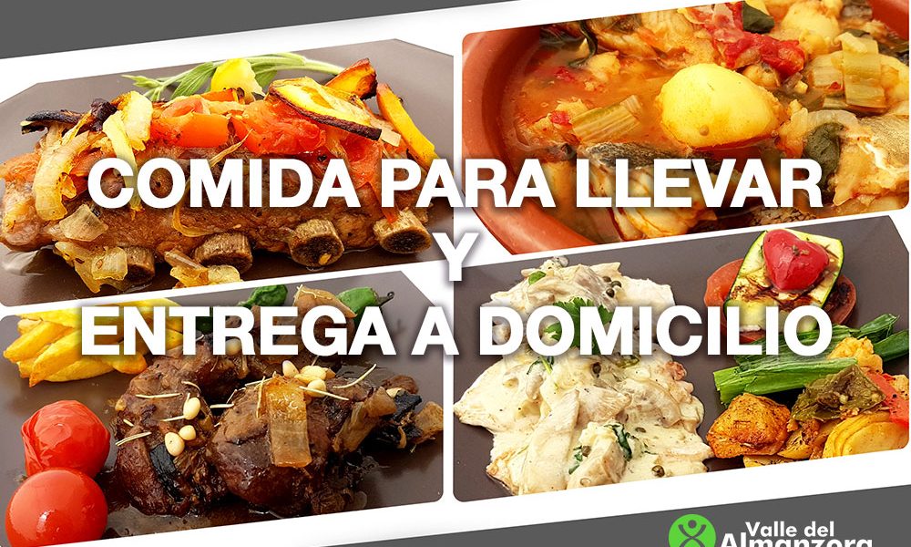 Restaurantes y bares de Turismo Almanzora que ofrecen comida para llevar o entrega a domicilio