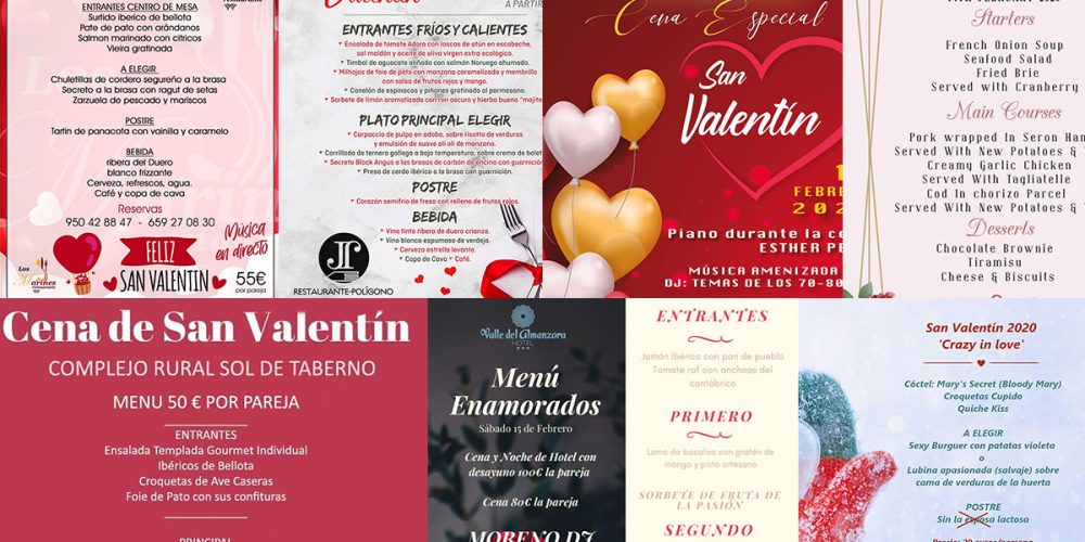 Disfruta de San Valentin en el Valle del Almanzora