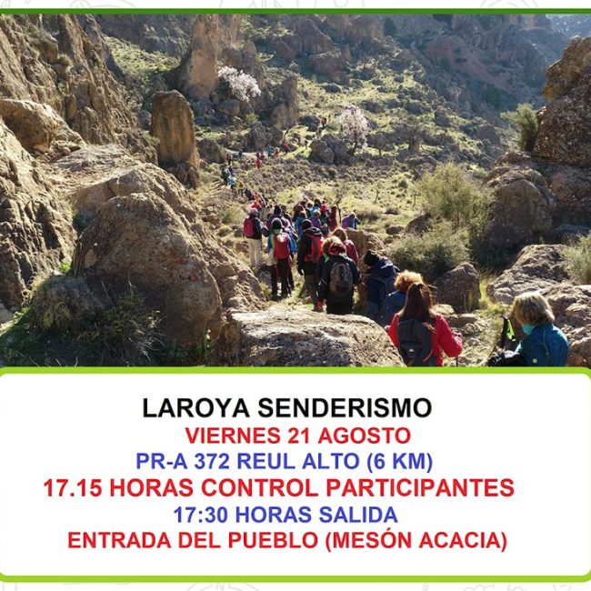 Senderismo Laroya &#8211; PR-A 372 Reul Alto