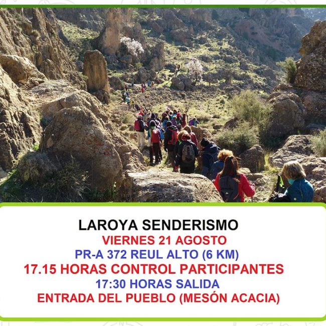 Senderismo Laroya – PR-A 372 Reul Alto