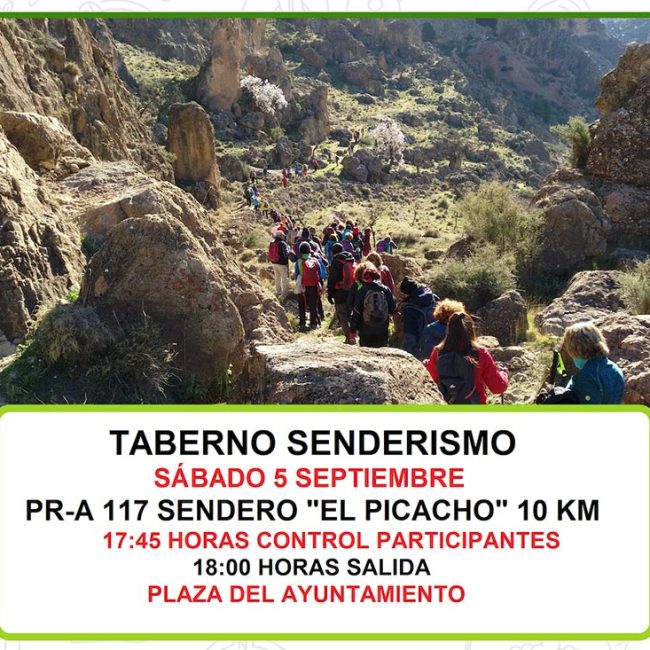 Senderismo Taberno – PR-A 117 Sendero el Picacho