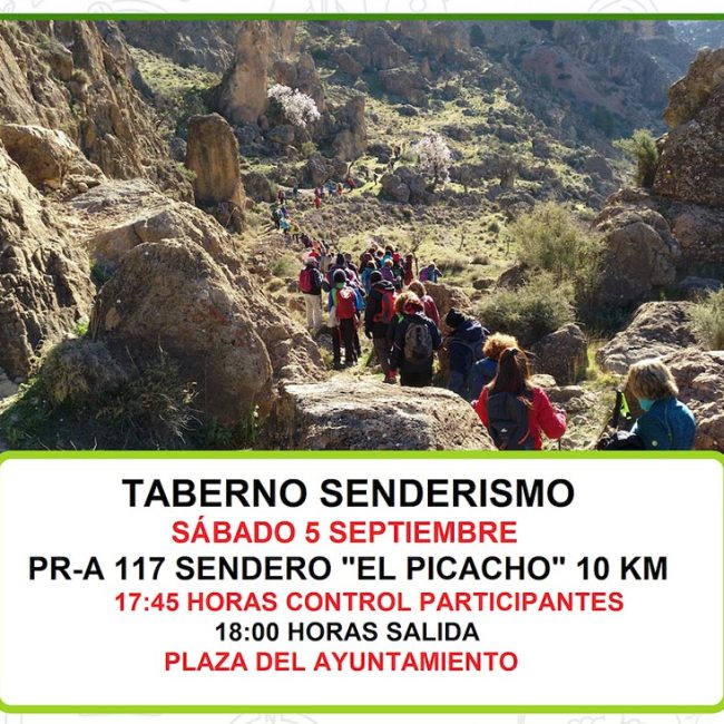 Senderismo Taberno &#8211; PR-A 117 Sendero el Picacho