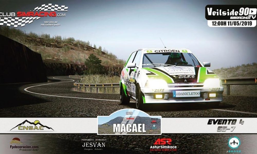 La Subida de Macael se pone de moda en los simuladores de conducción de SimRacing