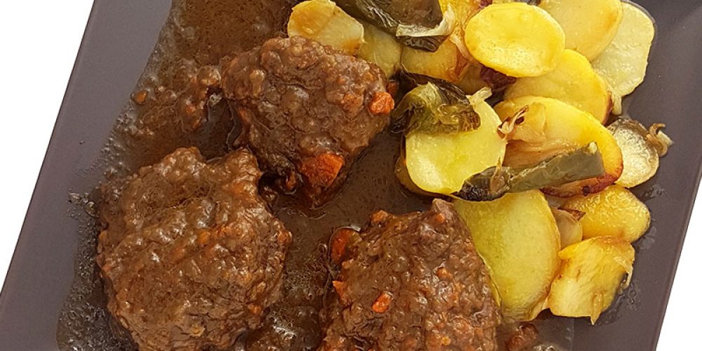 Carrillada al vino tinto