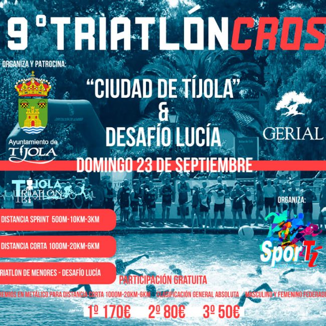 IX Triatlón Cros «Ciudad de Tíjola» & Desafío Lucía