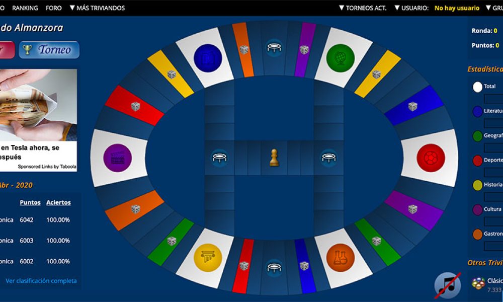 Trivial online sobre conocimientos del Almanzora