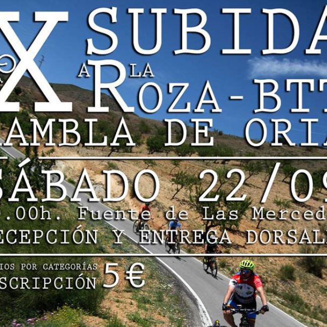 X Subida BTT a la Roza – Oria