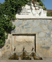 Fuente – Merendero de Suflí