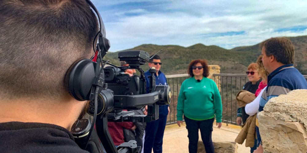 Canal Sur graba un nuevo programa de Turismo en Suflí, Purchena y Urrácal
