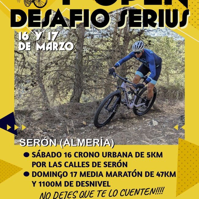 1er Open Desafio Serius Serón