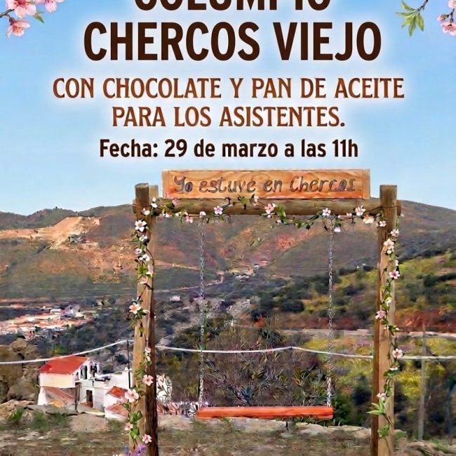 Inauguración Columpio Chercos Viejo